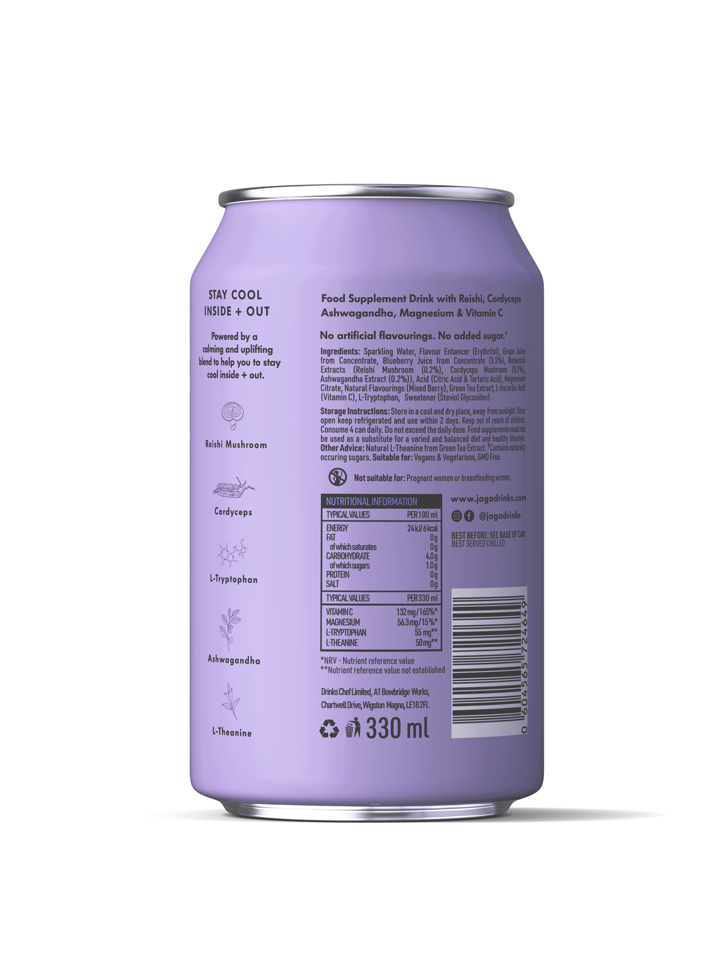 SINGLE CAN OF MIXED BERRY